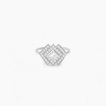 Load image into Gallery viewer, Ginger Ring 6–Full Diamond White Gold