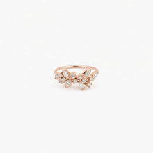Load image into Gallery viewer, Camélia Ring 1–Full Diamond Rose Gold