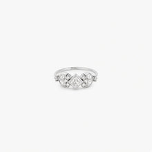 Load image into Gallery viewer, Nymphéa Ring 3–Full Diamond White Gold