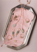 Load image into Gallery viewer, Bracelet yellowstone 1 cognac, emeraude, saphir cognac, saphir jaune, saphir bleu, nature-m