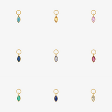 Load image into Gallery viewer, Charm piercing Or 18 carats Sophie d'Agon face