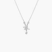 Load image into Gallery viewer, Camélia Necklace 1–Full Diamond White Gold
