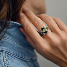 Load image into Gallery viewer, Ava Ring 3–Green
