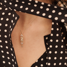 Load image into Gallery viewer, ava collier 1 full diamond porté 1
