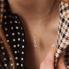 Load image into Gallery viewer, ava collier 1 full diamond porté 2
