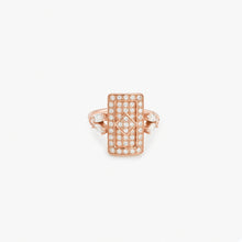 Load image into Gallery viewer, Ava Ring 1–Full Diamond Rose Gold
