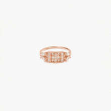Load image into Gallery viewer, Ava Ring 2–Full Diamond Rose Gold
