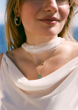 Load image into Gallery viewer, Twisted Hoops Mint
