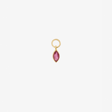 Load image into Gallery viewer, Charm piercing rubis Or 18 carats Sophie d'Agon Face
